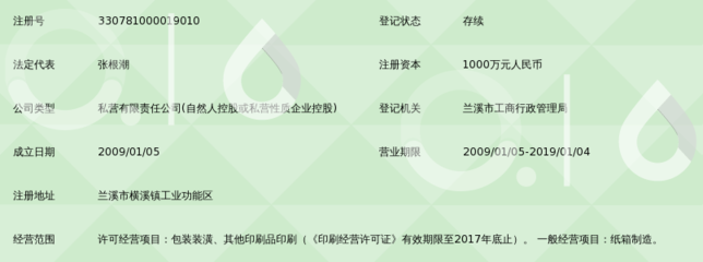 兰溪市恒昌包装